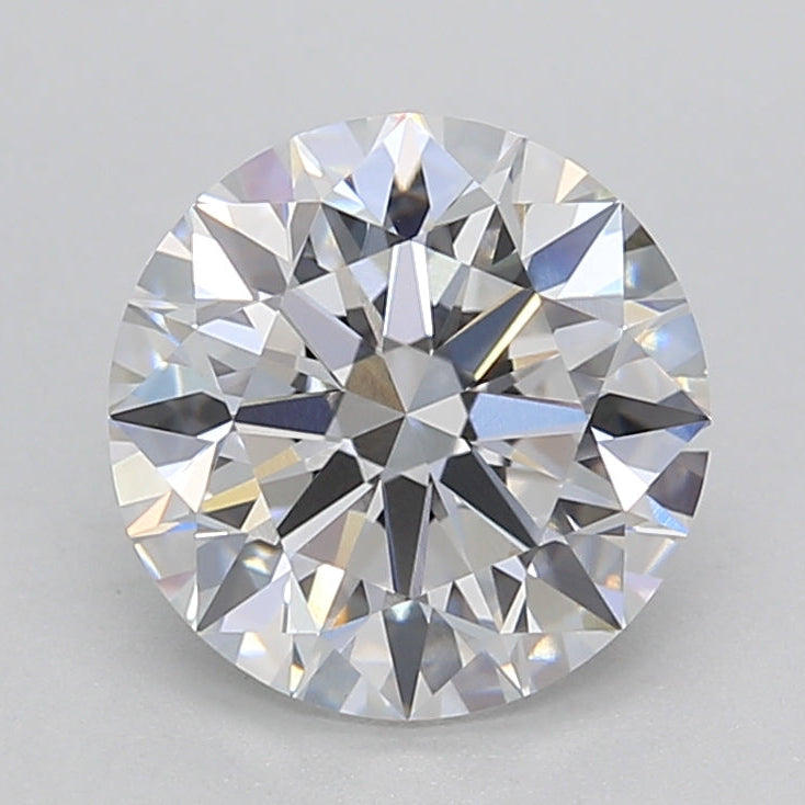 2.31 Carat Round Lab Grown Diamond, VVS2/E