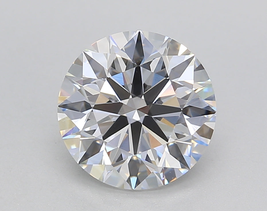 2.33 CT Round Lab-Grown Diamond, IGI Certified, E Color, VVS2 Clarity