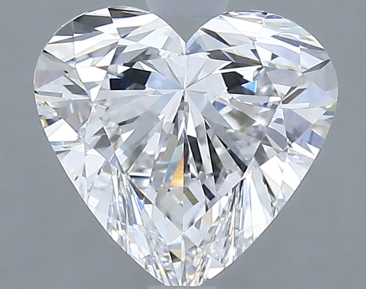 Diamante cultivado em laboratório de coração de 2,33 quilates VVS2 D