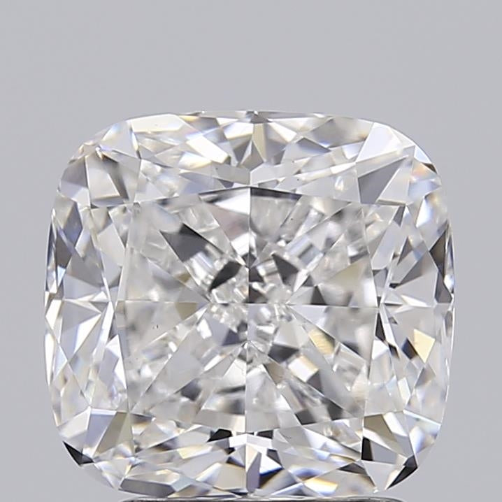 Diamant cultivé en laboratoire taille coussin de 2,35 carats VS1 E