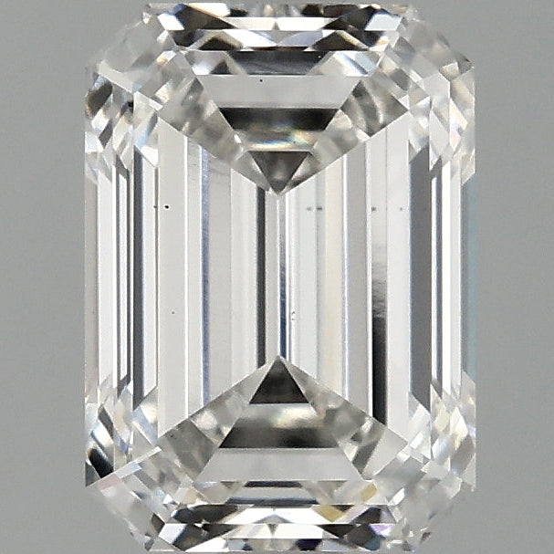 2.35 Carat Emerald Cut Lab Grown Diamond VS1 F