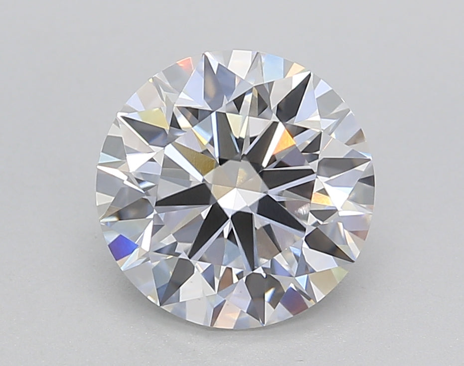 2.38 CT Round Lab-Grown Diamond, IGI Certified, E Color, VVS2 Clarity