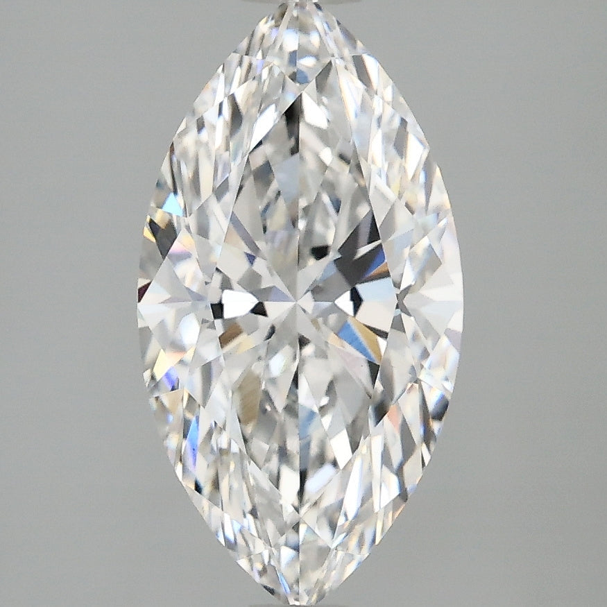 Diamante cultivado em laboratório Marquise de 2,38 quilates VS1 E