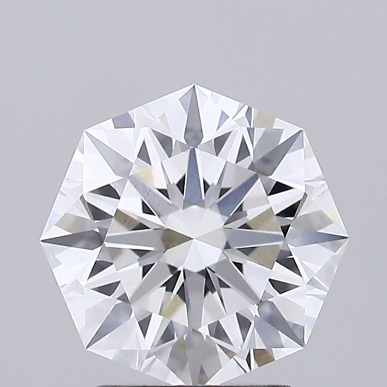 2.38 Carat Octagonal Cut Lab Grown Diamond VVS2D