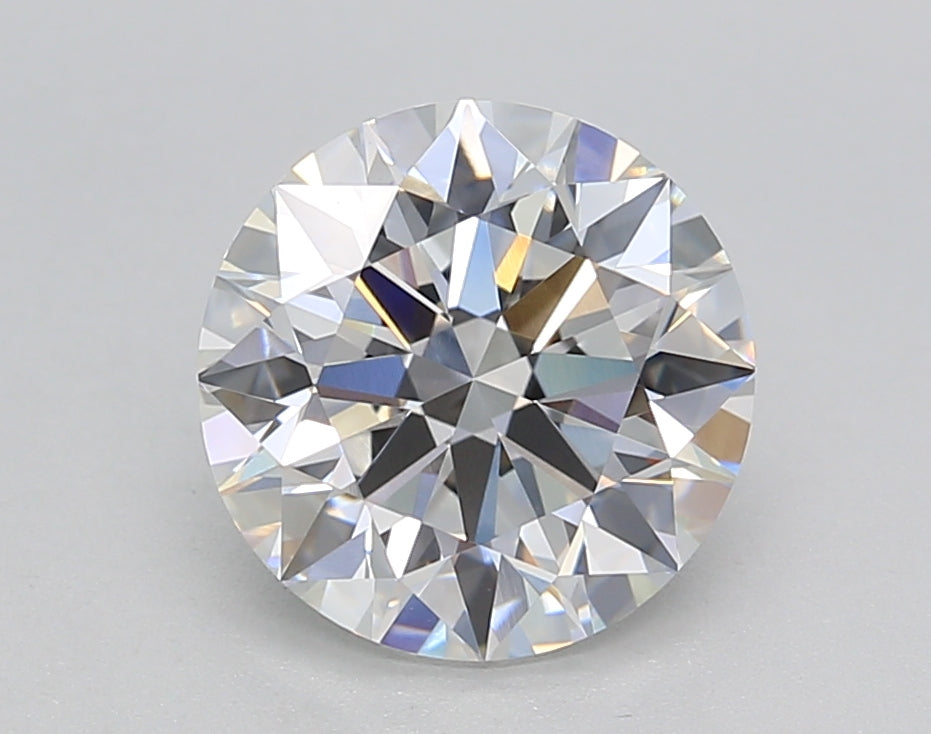 2.40 CT Round Lab-Grown Diamond, IGI Certified, E Color, VVS2 Clarity