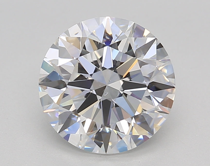 2.40 ct Round Cut Lab Grown Diamond, D Color, VS2 Clarity