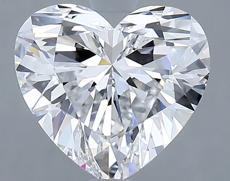 2.42 Carat Heart Lab Grown Diamond VVS2 D