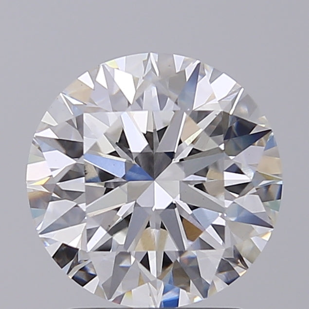 2.44 Carat Round Lab Grown Diamond VS1 F