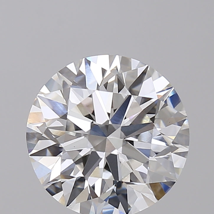 Diamant rond cultivé en laboratoire de 2,46 carats VS1 E