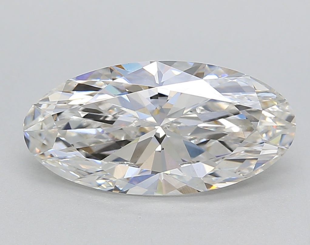 2.50 CT Oval Cut Lab Grown Diamond CVD IGI Certified