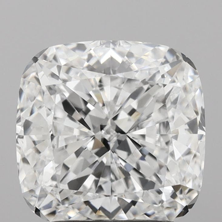 2,50 Karat kissengeschliffener, im Labor gezüchteter Diamant VVS2 D