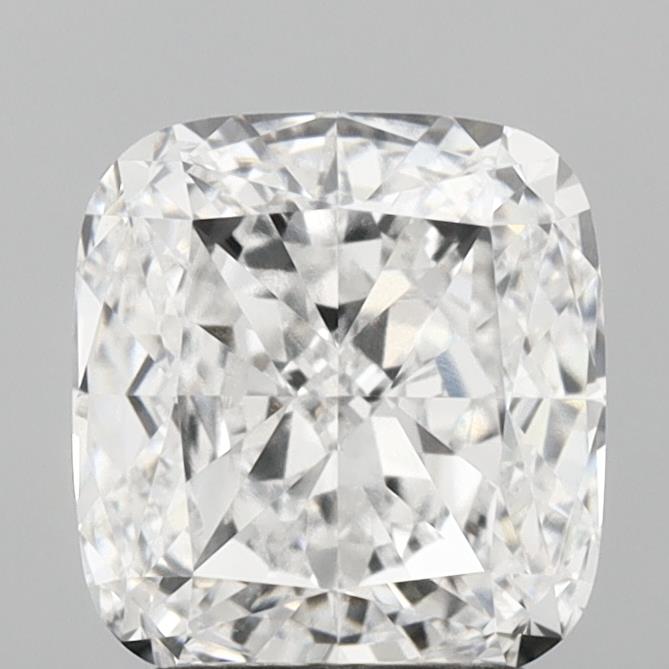 2.50 Carat Cushion Cut Lab Grown Diamond VVS2D