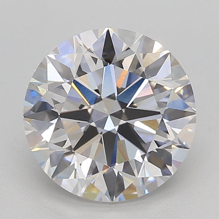Diamant rond cultivé en laboratoire de 2,50 carats VVS2 G