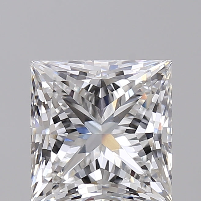 2.51 Carat Princess Lab Grown Diamond VVS2 E