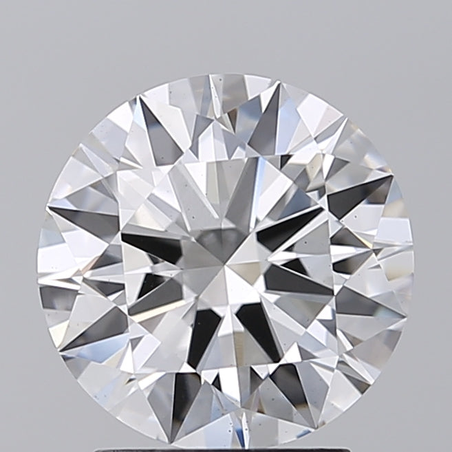 2.51 Carat Round Lab Grown Diamond VS1 H