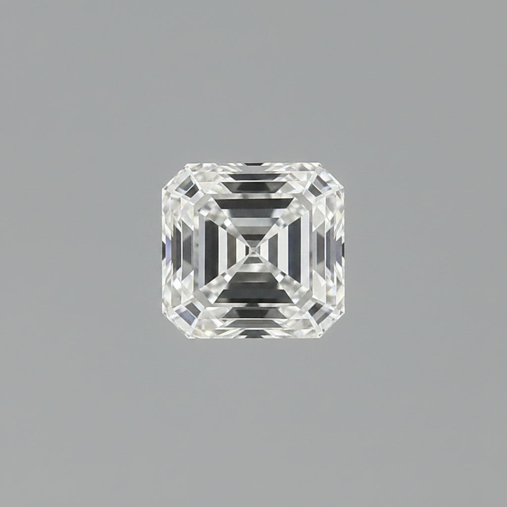2.52 Carat Asscher Lab Grown Diamond, VS2/E