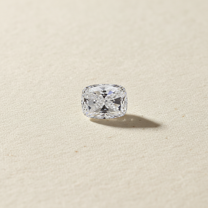 2.52 Carat Cushion Cut Lab Grown Diamond, VVS2/D