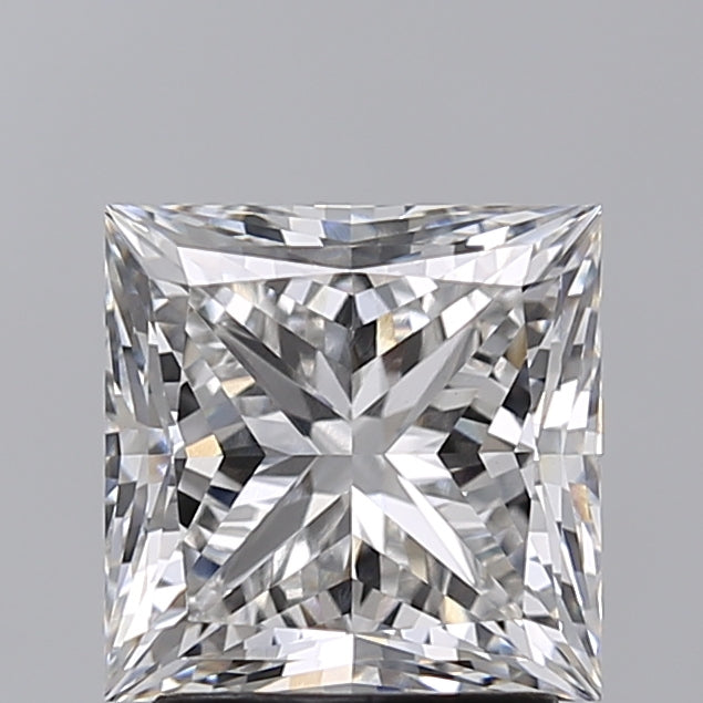 2.52 Carat Princess Lab Grown Diamond VVS2 F