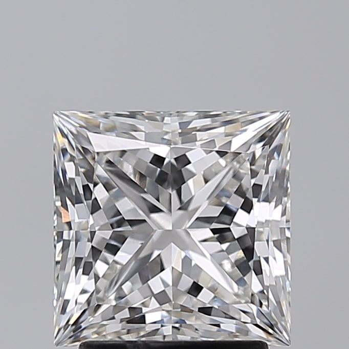 2.52 Carat Princess Lab Grown Diamond VVS2 G