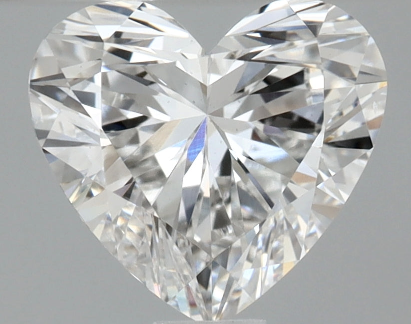 Diamante cultivado em laboratório de coração de 2,53 quilates VVS1 F