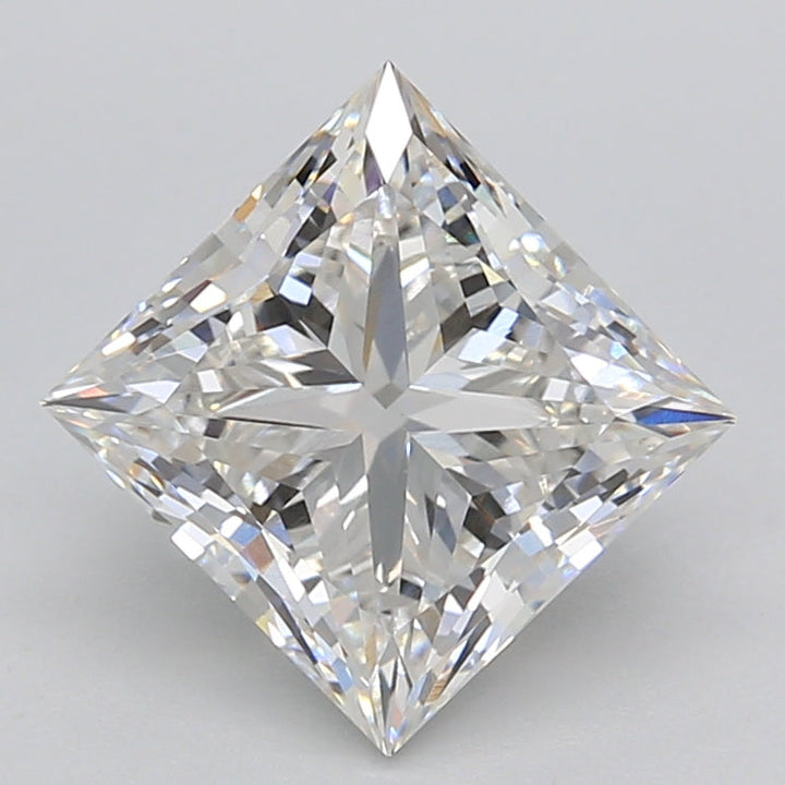 2.53 Carat Princess Lab Grown Diamond VVS2 F
