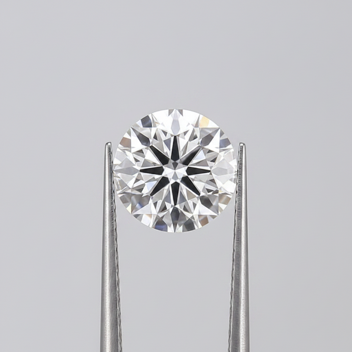 2.54 Carat Round Lab Grown Diamond, VS1/E