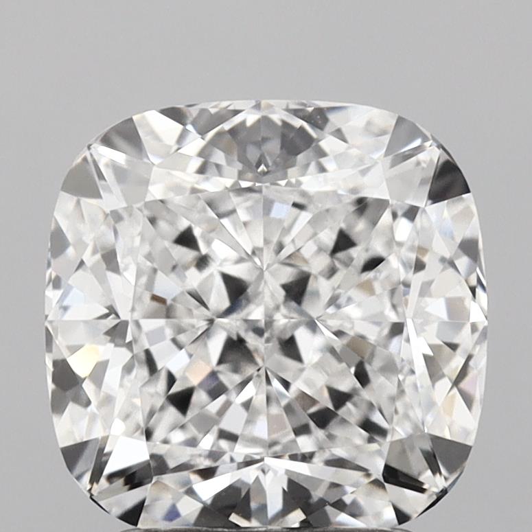 2.55 Carat Cushion Cut Lab Grown Diamond VVS1 D