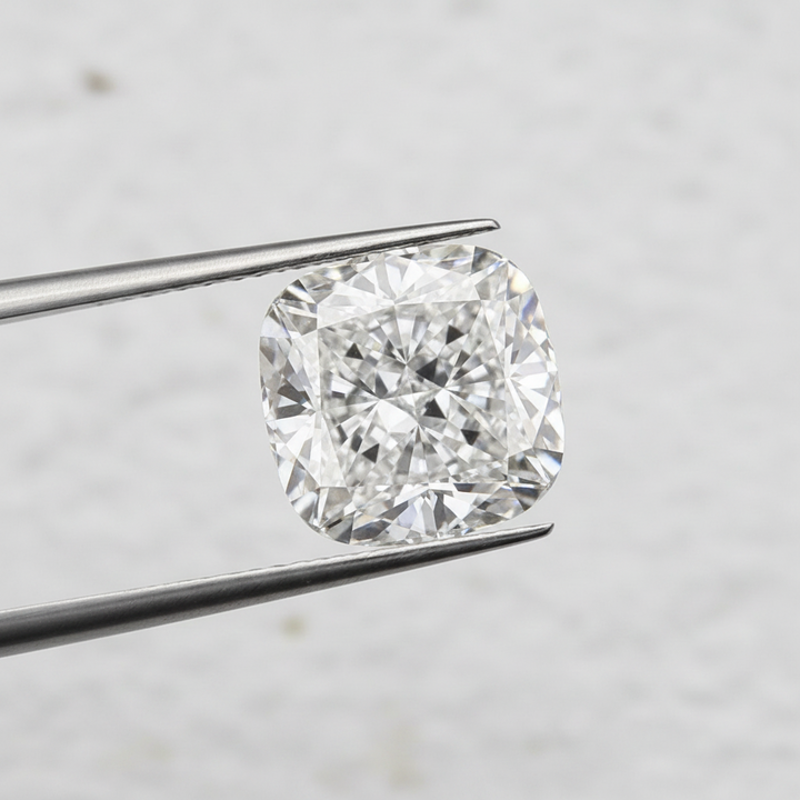 2.55 Carat Cushion Cut Lab Grown Diamond, VVS1/D