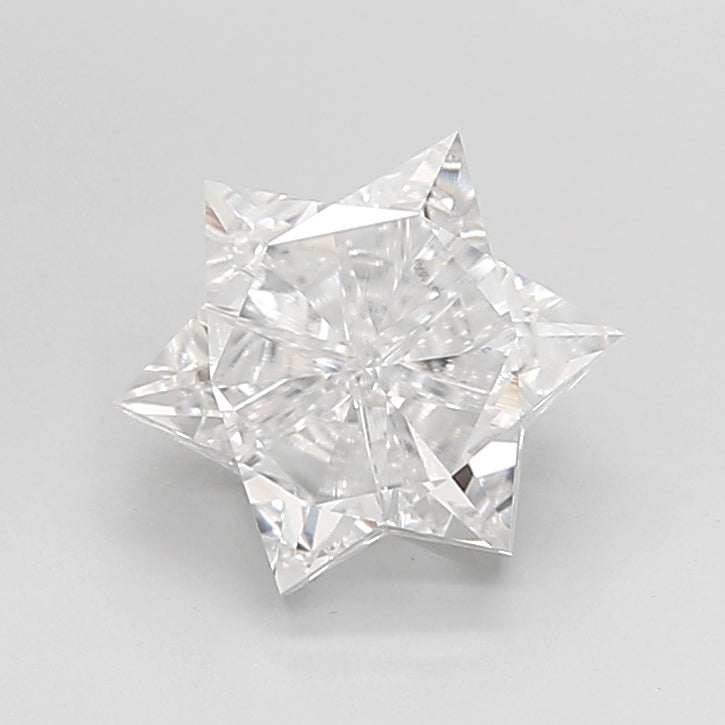 2.58 Carat Star Cut Lab Grown Diamond VVS2D