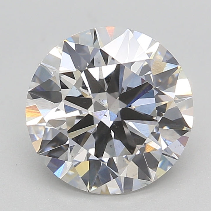 2.5 Carat Round Lab Grown Diamond SI1 F