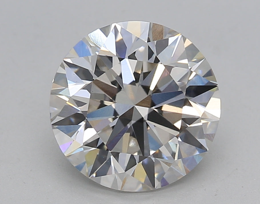 2.60 CT IGI Certified Round Cut Lab-Grown Diamond - VS1 Clarity, H Color