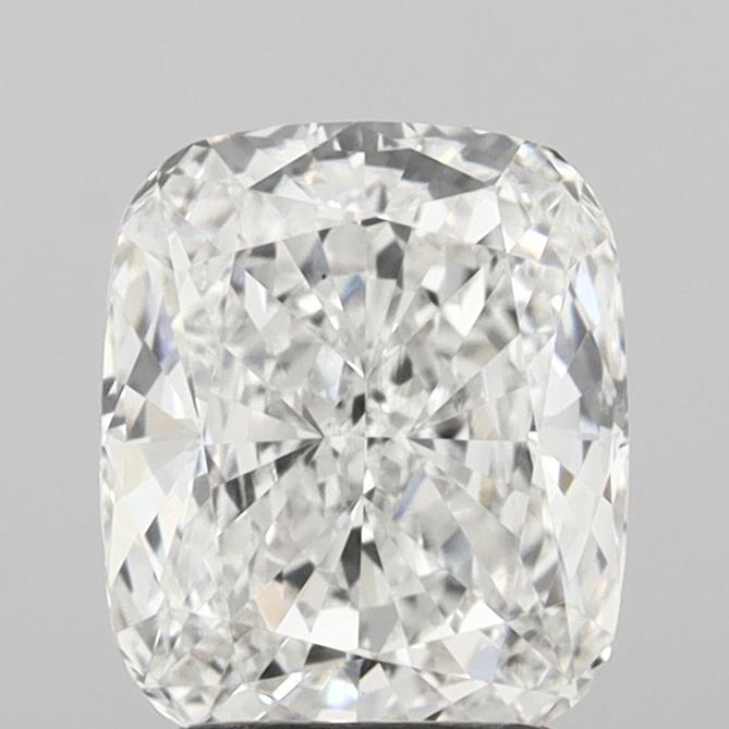 2.60 Carat Cushion Cut Lab Grown Diamond VS1 E