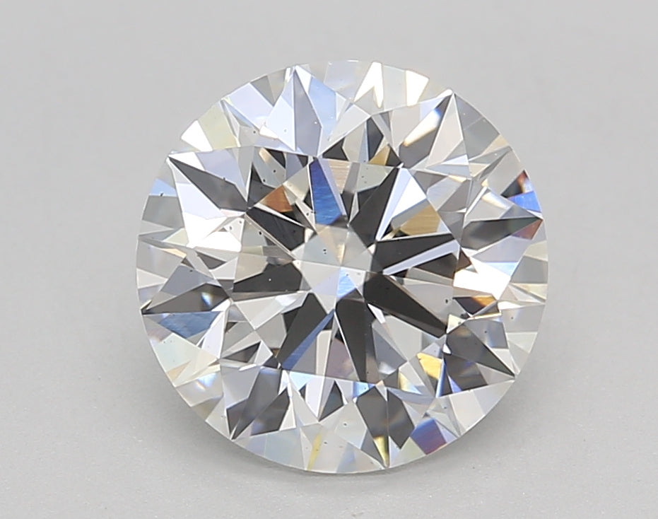 2.64 CT IGI Certified Round Cut Lab-Grown Diamond - VS2 Clarity, F Color