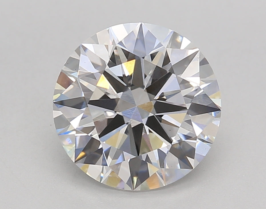 2.65 Carat Round Lab-Grown Diamond, IGI Certified, F Color, VS1 Clarity