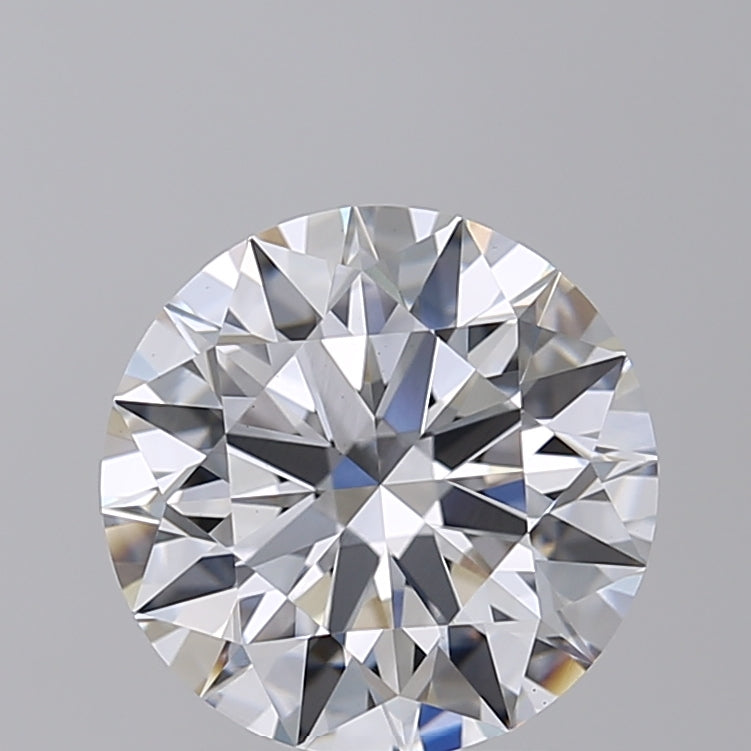 2.65 Carat Round Lab-Grown Diamond, IGI Certified, G Color, VS1 Clarity