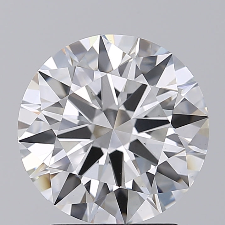 2.67 CT GIA Certified Round Cut Lab-Grown Diamond - VS1 Clarity, H Color