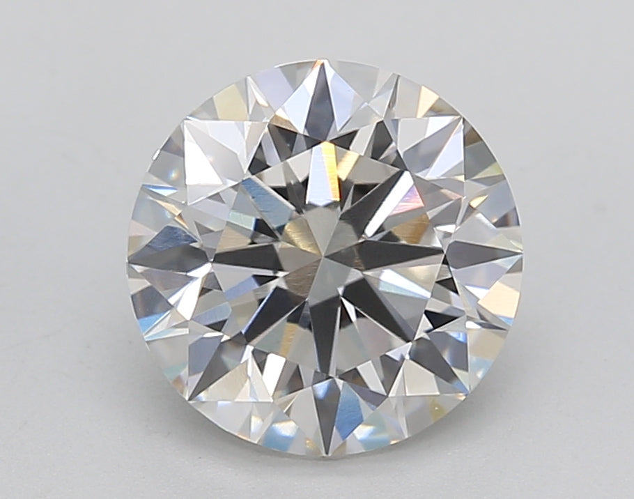 2.68 CT IGI Certified Round Cut Lab-Grown Diamond - VS1 Clarity, H Color