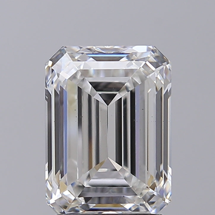 2.68 Carat Emerald Lab Grown Diamond VS1 G