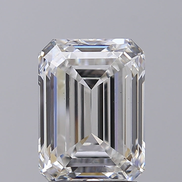 2.68 Carat Emerald Lab Grown Diamond VS1 G