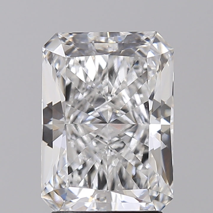 2.68 Carat Radiant Cut Lab Grown Diamond VVS2 D