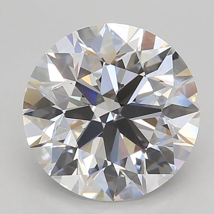 2.69 Carat Round Lab Grown Diamond VS1 E