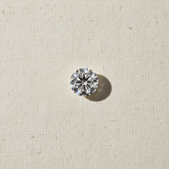 Diamante redondo cultivado en laboratorio de 2,69 quilates, VS1/G