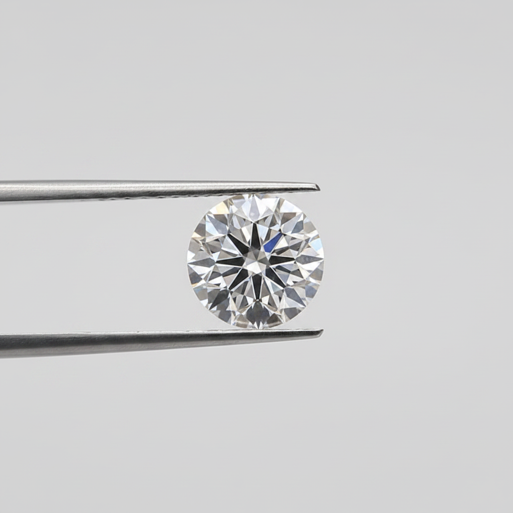 Diamante redondo cultivado en laboratorio de 2,69 quilates, VS1/G