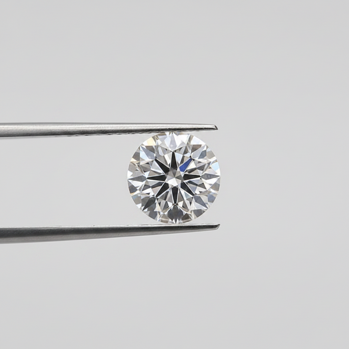 Diamante redondo cultivado en laboratorio de 2,69 quilates, VS1/G