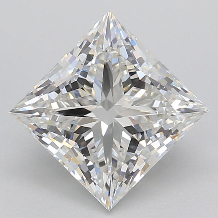 2.71 Carat Princess Lab Grown Diamond VVS2 E