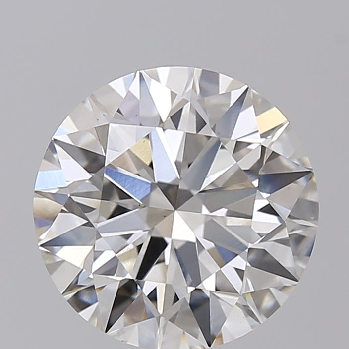 2.73 Carat Round Lab Grown Diamond VS1 G