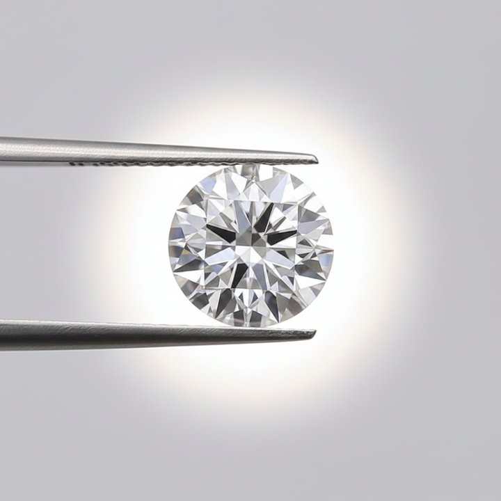 Diamante redondo cultivado en laboratorio de 2,73 quilates, VS1/G