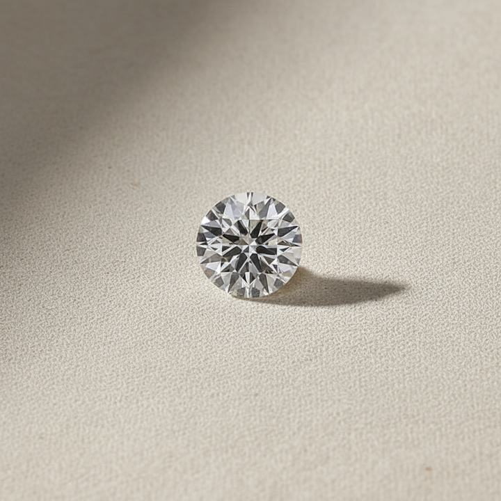 2.74 Carat Round G VVS2 CVD Lab Grown Diamond Ideal Cut IGI Certified