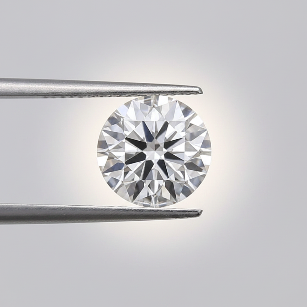 IGI Certified 2.74 Ct G Color VVS2 Round CVD Lab Grown Diamond
