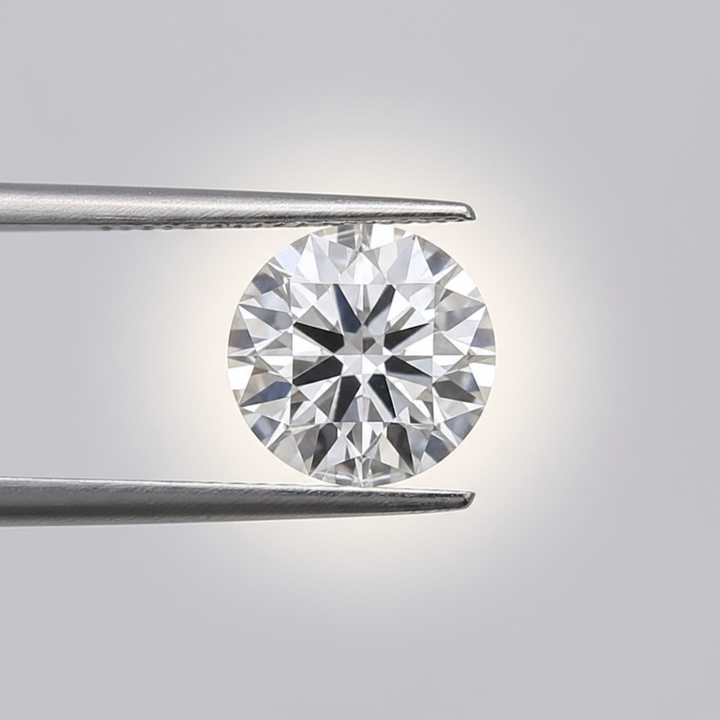IGI Certified 2.74 Ct G Color VVS2 Round CVD Lab Grown Diamond